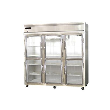 3R-GD-HD Three Section Reach In Glass Door Refrigerator by Continental Refrigerator – Commercial Grade
