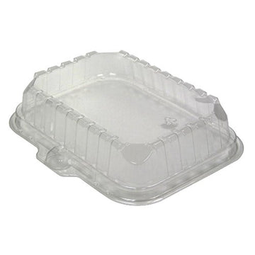 Clearview TrayMates Shallow Rectangle Tray Lid For 2S Foam Tray by PACTIV – Plastic, Clear, Pack of 252