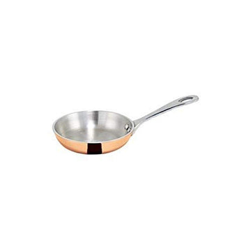 Mini Fry Pan by Winco – 4″, 5.0 ounces, Stainless Steel, Copper, Model DCFP-4C