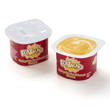 Spicy Nacho Cheese Sauce Cups by FUNacho – 3.5 Ounce (Pack of 2), Pack of 2
