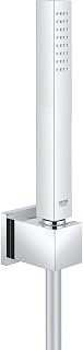 GROHE 27703000 Euphoria Cube Set Fixed Wall Mount, Shower Stick Handle, Single Jet, Chrome, Ecojoy
