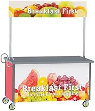 764 Breakfast - Snack Carts Stainless Steel