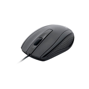 Universal Wired Optical Mouse by Verbatim – No Size, Plastic, Black, Model 70733