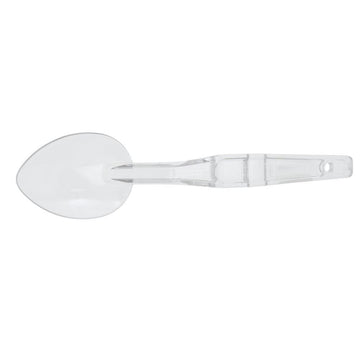 11" Deli Serving Spoon by Cambro – 11", Plastic, Clear, Model SPO11CW135
