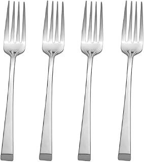 Mikasa Rockford Stainless Steel Dinner Fork (Set of Four)