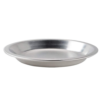 Inc. Deep Dish Pie Pan Silver, 8” by American Metalcraft – 1 Count (Pack of 1), 7.0 inches, Aluminum, Silver