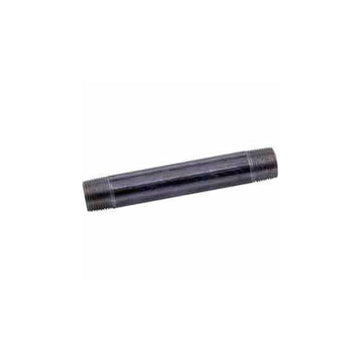 1-1/4" x 4" Pipe Nipple by Anvil International – 4"L x 1.66"W x 4"H, Alloy Steel, Black, Model 0830029203