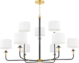 Paramus 8 Light Chandelier 48 in. Aged Old Bronze
