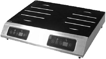 Equipex GL2-6000 Adventys Electric Countertop Induction Range with (2) 8" Burners (3000 Watts Per Burner)