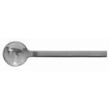 Harmony Mirrored Stainless Steel Condiment Spoon - 3 3/4"L x 1"W x 1/4"H by Front of the House – Stainless Steel, Model FCS004BSS23