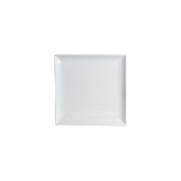 Cafe Porcelain 12" Square Plate - 12 / CS by Steelite – Large, Porcelain, White, Model 6900E537