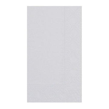 Hoffmaster 180518 Dinner Napkin, Regal Embossed, 2-Ply, 1/8 Fold, 17" Length x 15" Width, Dove Gray (8 Packs of 125)