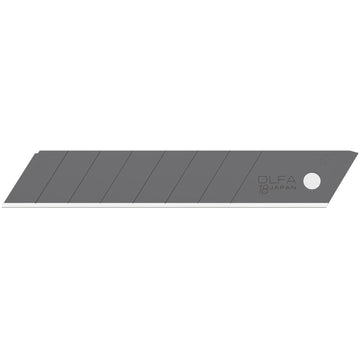 18mm Ultra-Sharp Black Snap-Off Blades () - 50 Blades by OLFA – 5"L x 1"W x 0.1"H, Carbon Steel, Black, Model LBB-50B