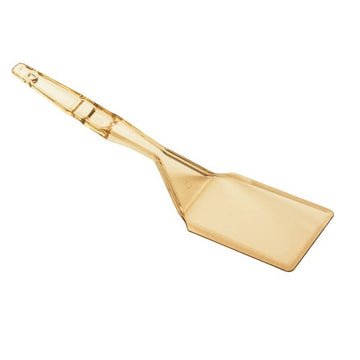 (SPA14150) 14" Solid Turner - High Heat Camtensils® by Cambro – Medium, Polycarbonate, Amber