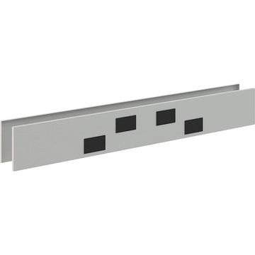 Interion Modular Partition Raceway Power Kit with Data for Baseline Raceway by Global Industrial – Model GF-TRRV3600