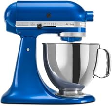 KitchenAid RRK150EB 5 Qt. Artisan Series Stand Mixer - Electric Blue (Renewed)