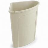 Corner Round Trash Can by Glownary – 21 Gallon, 21.0 gallons, Resin, Beige