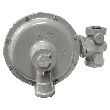 Step Down Gas Pressure Regulator by Heat Wagon – 10"L x 6"W x 9"H, Steel, Gray, Model B-42