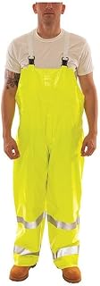 TINGLEY Unisex Comfort-Brite High Visibility Flame Resistant Overalls, Fluorescent Yellow-green, 3X-Large