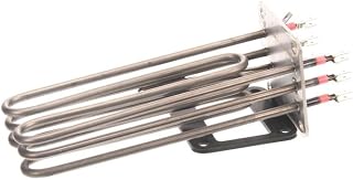 #US Replace Parts for Rational 8720.1591 Heating Element 208V 9KW SS Gasket Connection (heatparts#1125-23383)