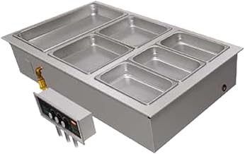 Hatco HWBI-3MA Drop-in Hot Food Well w/Manifolded Drains & Auto-Fill