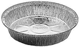 Handi-Foil 9" Round Foil Take-Out/Cake Pan (No Lids) -Disposable Container 25/Pk (pack of 25)