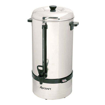 40-Cup Coffee Percolator by Adcraft – 40 x 40 x h: 52 cm, 40.0 cups, Stainless Steel, Black, Model CP-40