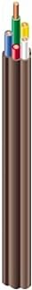 Southwire 64170422 18/7 Solid Copper Class 2 Power-Limited Thermostat Wire; 50 feet ; Brown