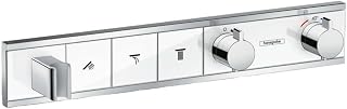 hansgrohe 15356400 HG RainSelect 3-Function Recessed White/Chrome, Chrome