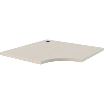 Interion Modular Partition Corner Worksurface by Global Industrial – Laminate, White, Model GF-TWCR3624WG
