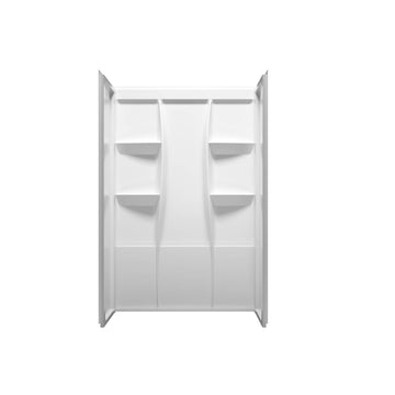 Sterling Shower Wall Surround White by Lighting Design – Acrylic, White