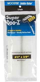 240-Pack of 6-1/2” Wooster RR313 Jumbo-Koter Super Doo-Z Shed Resistant Roller Cover, for All Paints & Enamels