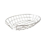G.E.T. Chrome Oval Grid Basket by GET – Pack of 24, Model 4-20144