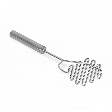 Browne () 15" Stainless Steel Masher by Browne Foodservice – Stainless Steel, Silver, Model 575442
