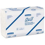 Scott Fold Paper Towels - 1 Ply - 7.80 x 12.40 - White - Chlorine-Free - 175 Sheets Per Pack by Kimberly-Clark – 175 Count (Pack of 25), Pack of 25, Model 1960