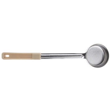 3 oz Portion Server Stainless Steel with Beige Plastic Handle - 13 3/10"L by HUBERT – Stainless Steel, Silver