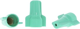 Ideal Industries Ideal Electrical 773343 WingTwist Green Grounding Wire Connectors, (10/Bag)