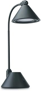 Alera LED Task Desk Lamp, 5.38w x 9.88d x 17h, Black
