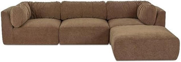 Matina Modular Sectional Fabric Taupe