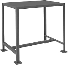 Durham Steel Medium Duty Machine Table, MT243636-2K195, 1 Shelves, 2000 lbs Capacity, 36" Length x 24" Width x 36" Height