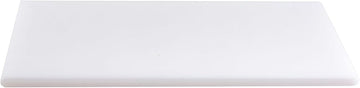 TableCraft Products CB1218WA Polyethylene Cutting Board, 12" x 18" x 1/2", White