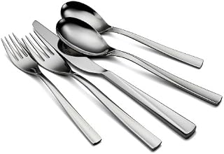 Oneida Marcella 18/10 Stainless Service for 4 F046020A Made in Italy 20 Piece Set