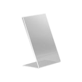 Classic Easel Tabletop Card Holder by CAL-MIL – Clear, Pack of 24