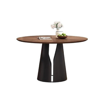 Coffee Table Solid Wood Round Dining Table and Chairs Living Room Retro Home Small Household Mesa para Centro De Sala(135x135x75cm) by DIEYPOL – 135x135x75cm, A, Model 7814