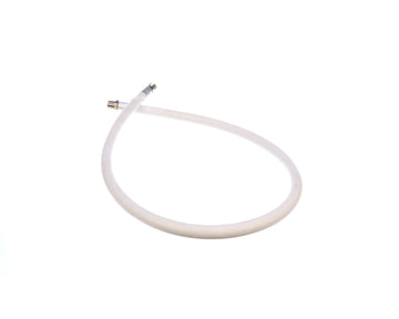 Discharge Hose by R F Hunter – 48 inches, White, Model HF05048