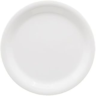 G.E.T. Diamond White Narrow Rim 9" Melamine Plate