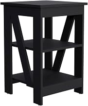Taylor 3-Tier End Table/Nightstand, Side Table for Small Space