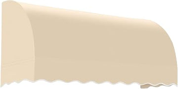 Awntech 10' Savannah (124.5"-31"-24") Waterfall Closed-Sides Awning, Tan