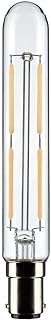 Satco S21861, T6.5 LED Exit Bulb, Bayonet Base, 2700K, Light Bulb, LED Lamp