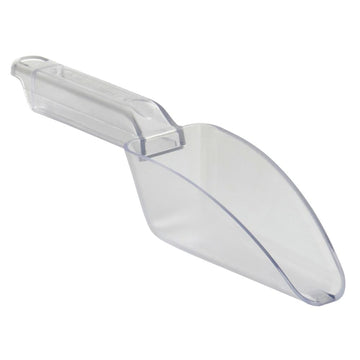 Clear Polycarbonate Serving Scoop by HUBERT – Medium, Polycarbonate (PC), Clear, Model 404001